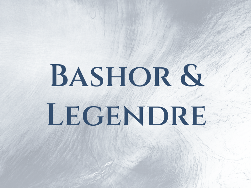 Bashor & Legendre