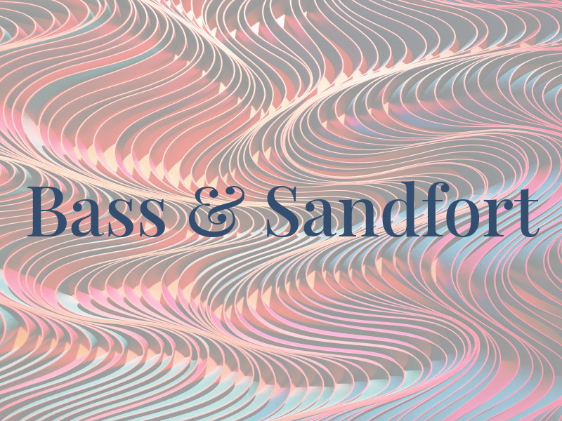 Bass & Sandfort