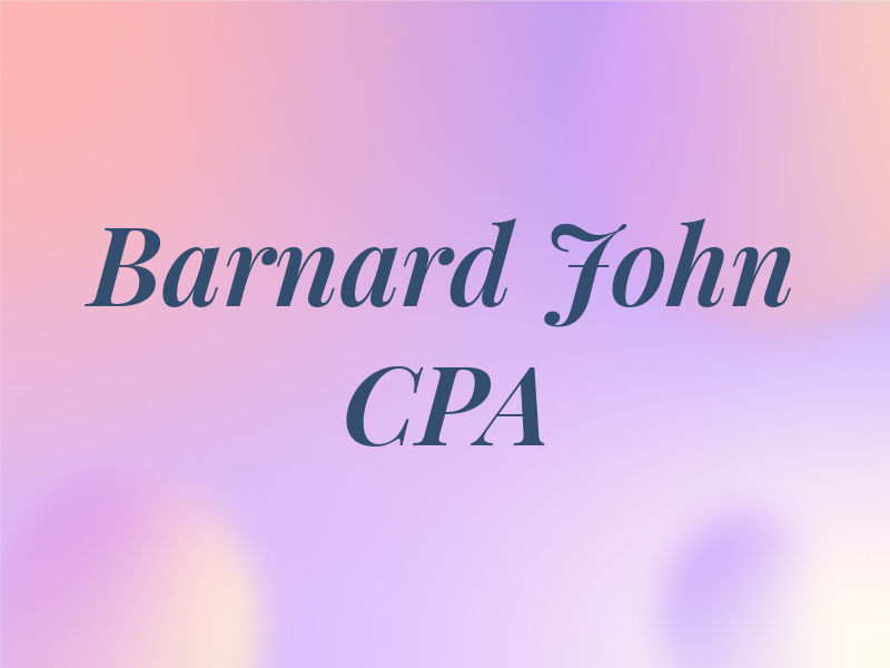 Barnard John CPA