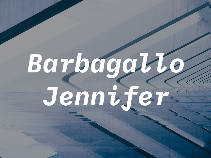 Barbagallo Jennifer