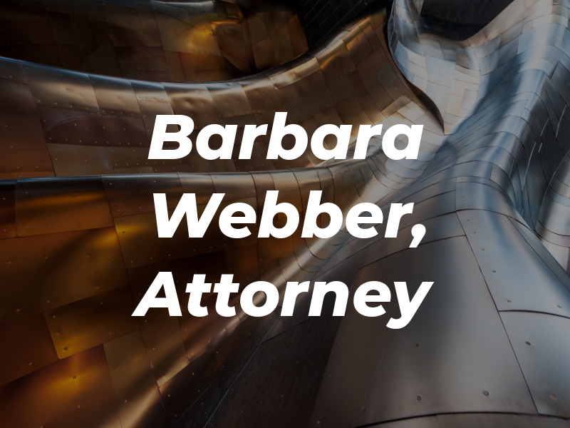 Barbara A. Webber, Attorney At Law