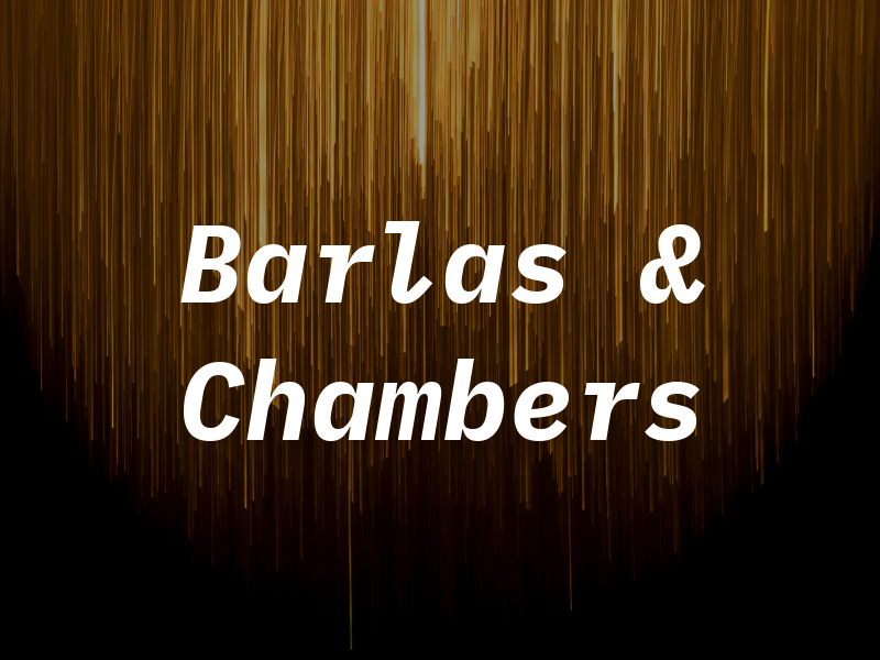 Barlas & Chambers