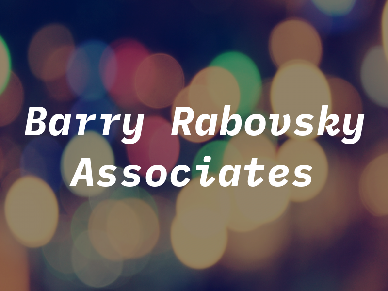 Barry Rabovsky & Associates