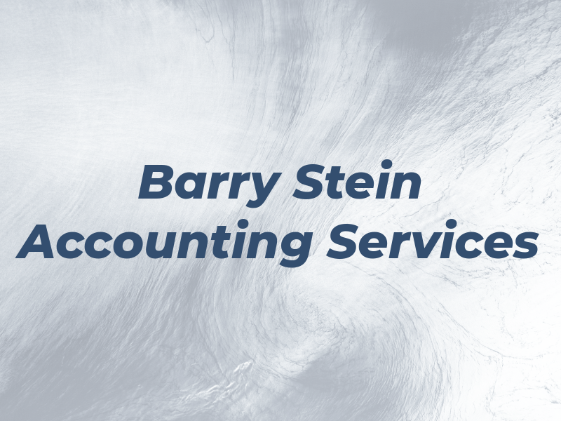 Barry Stein Tax & Accounting Services