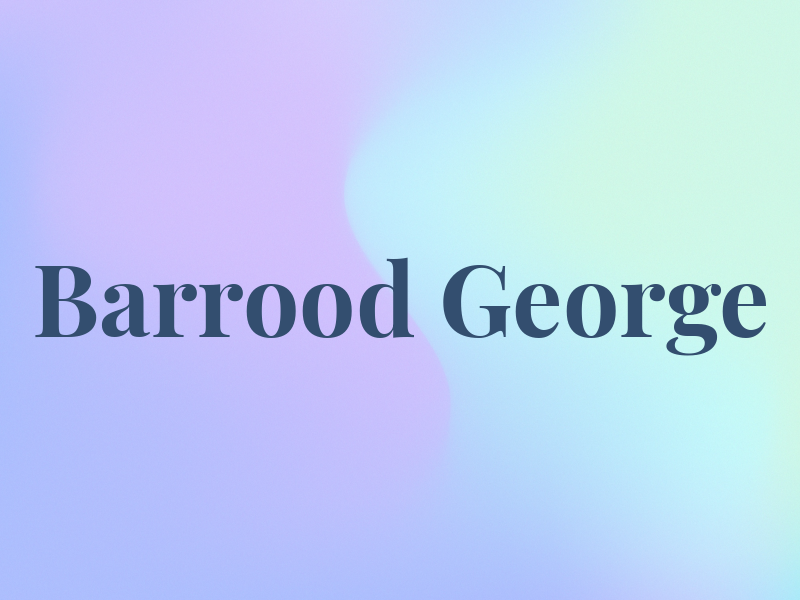 Barrood George