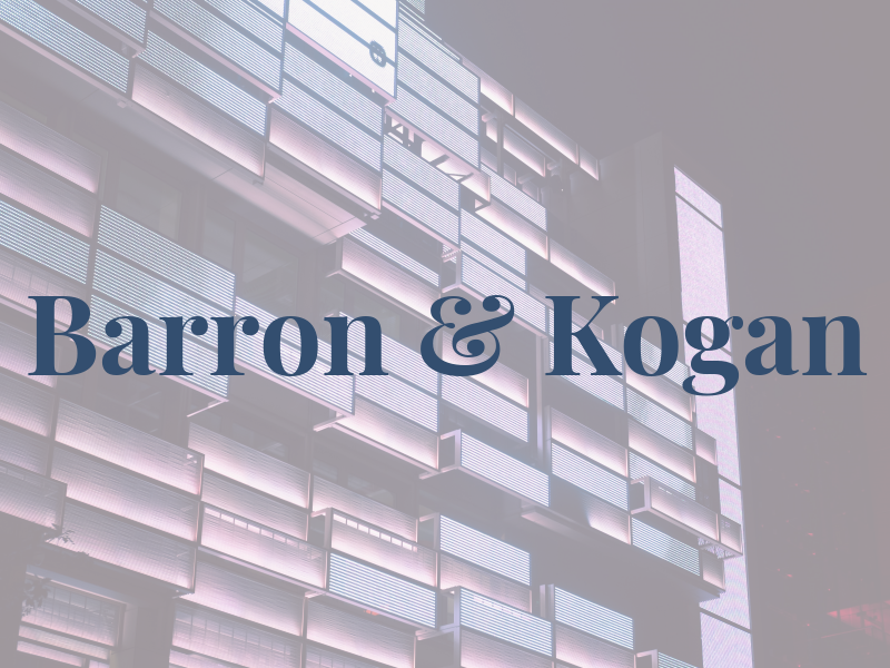 Barron & Kogan