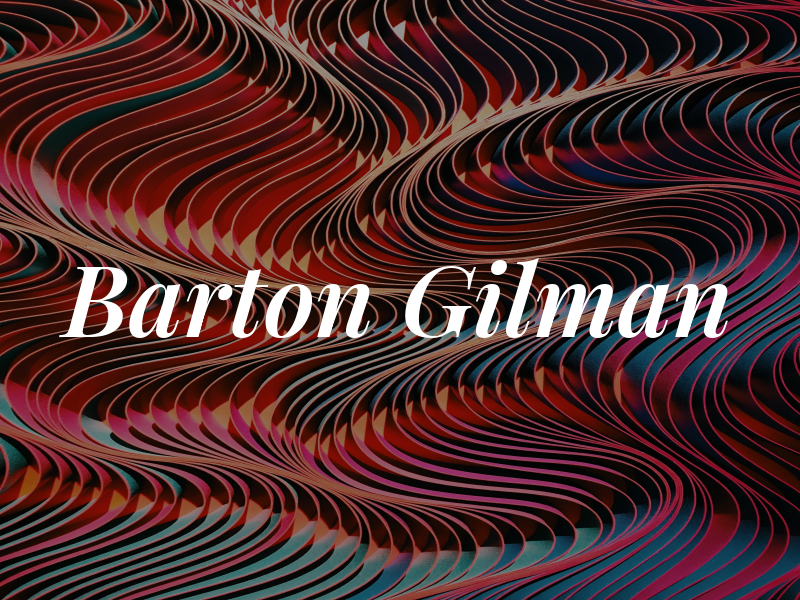 Barton Gilman