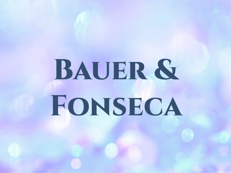 Bauer & Fonseca