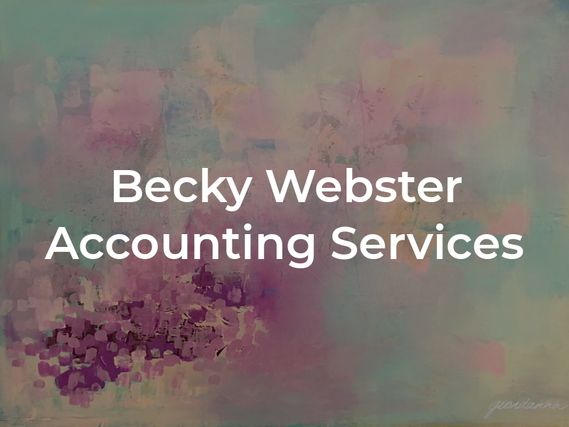 Becky Webster Tax & Accounting Services