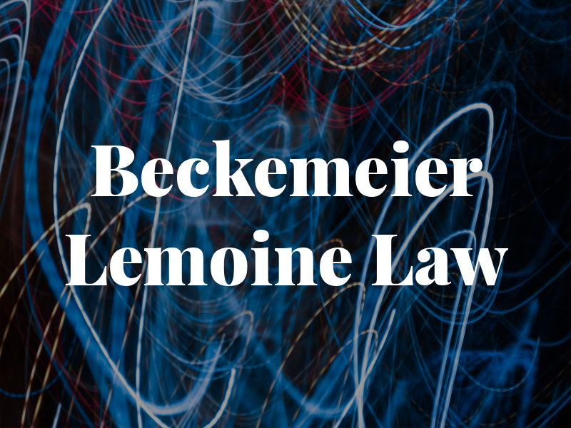 Beckemeier Lemoine Law