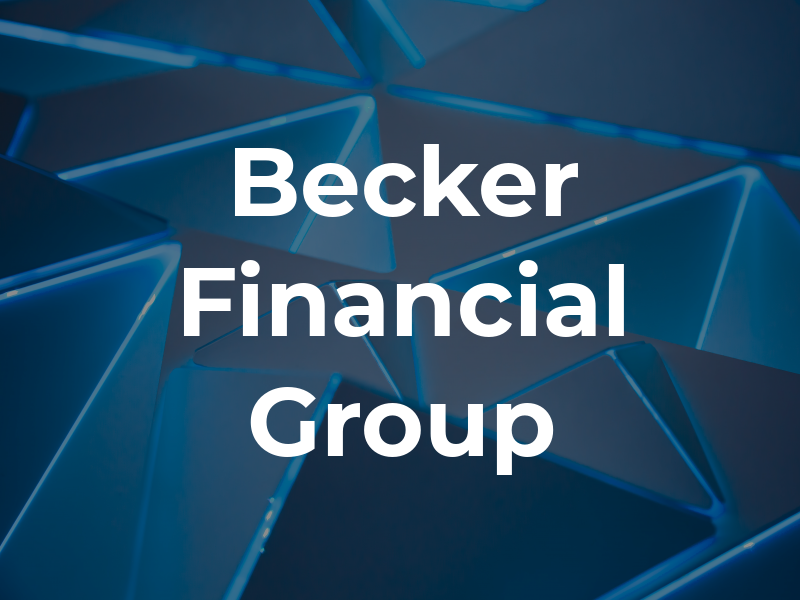 Becker Financial Group