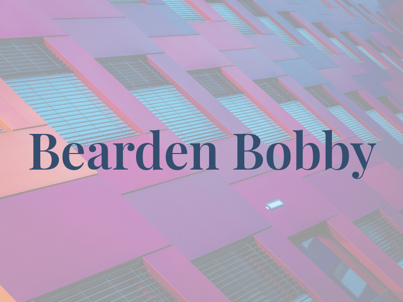 Bearden Bobby