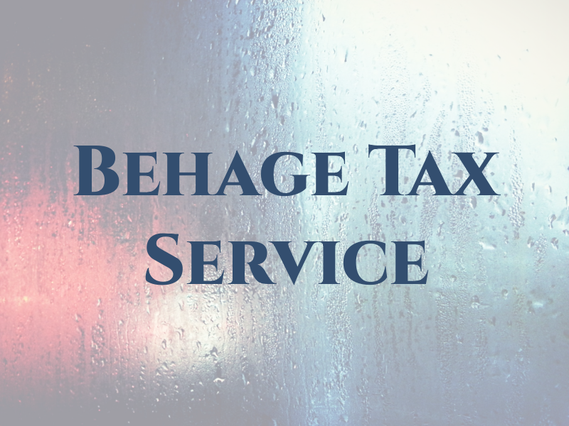 Behage Tax Service