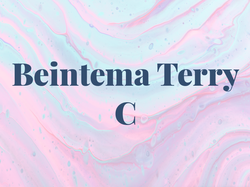 Beintema Terry C