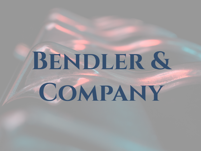 Bendler & Company