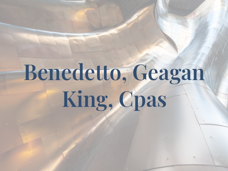 Benedetto, Geagan & King, Cpas