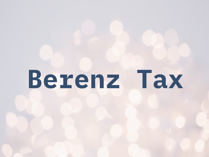 Berenz Tax