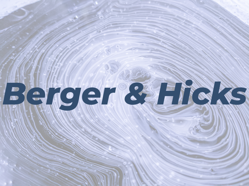 Berger & Hicks