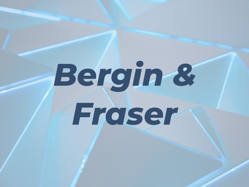 Bergin & Fraser