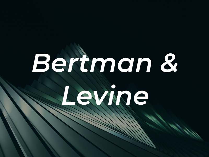 Bertman & Levine