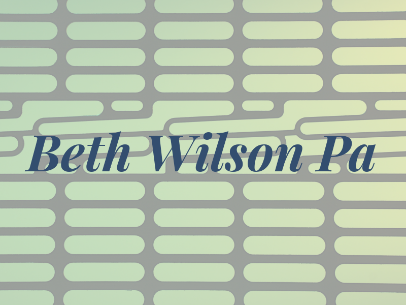 Beth Wilson Pa