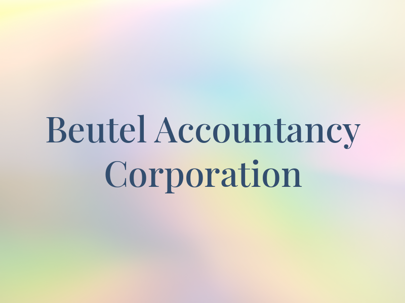 Beutel Accountancy Corporation