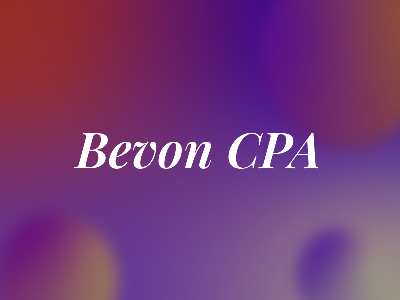 Bevon CPA