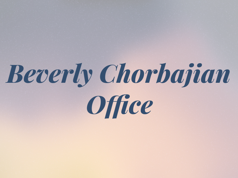 Beverly Chorbajian Law Office