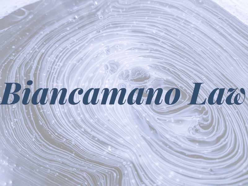 Biancamano Law