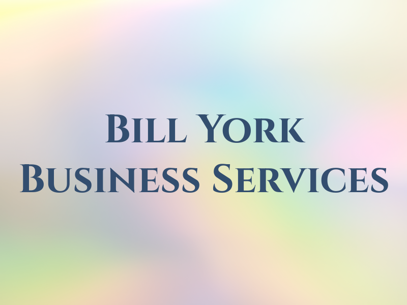 Bill York Business Services