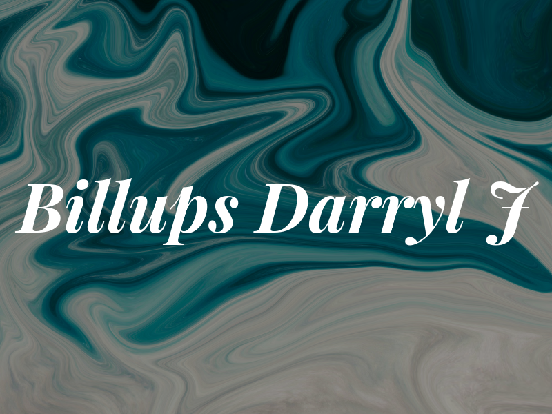 Billups Darryl J