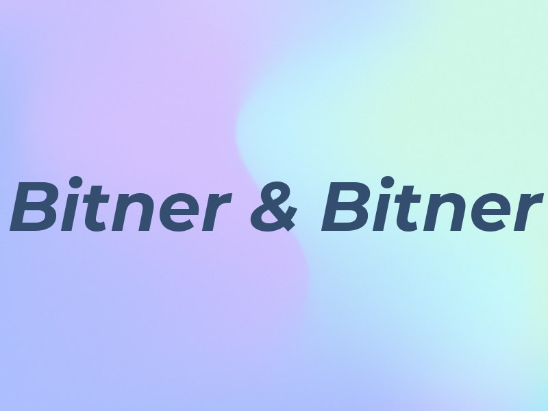 Bitner & Bitner