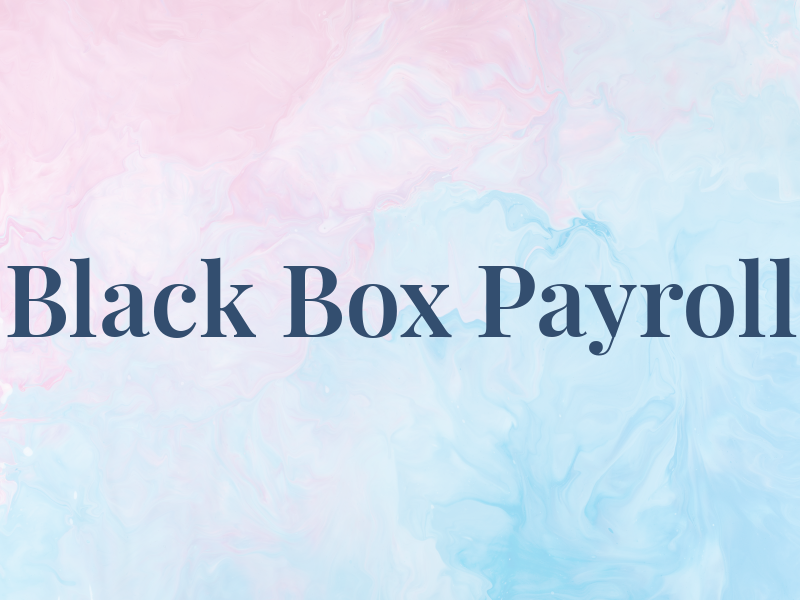 Black Box Payroll