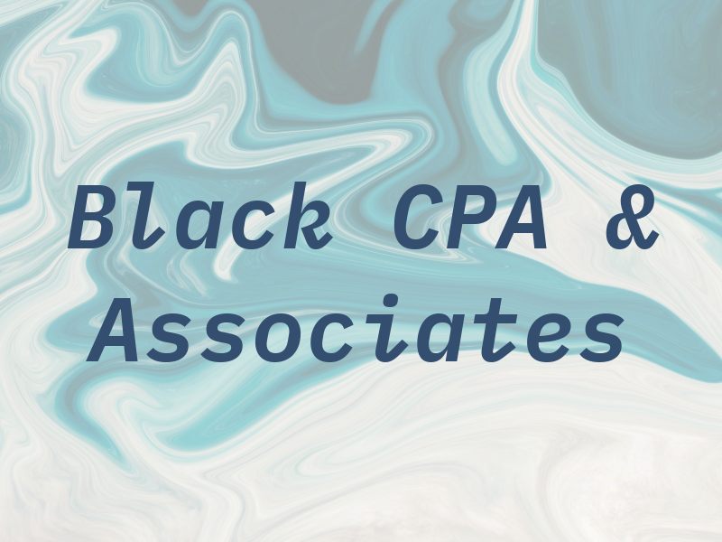 Black CPA & Associates