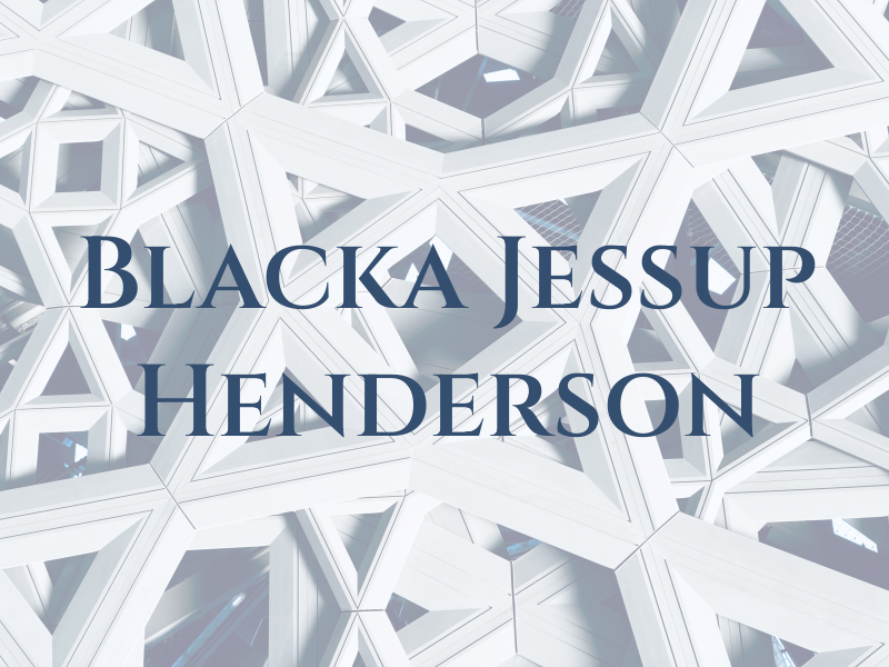 Blacka Jessup & Henderson