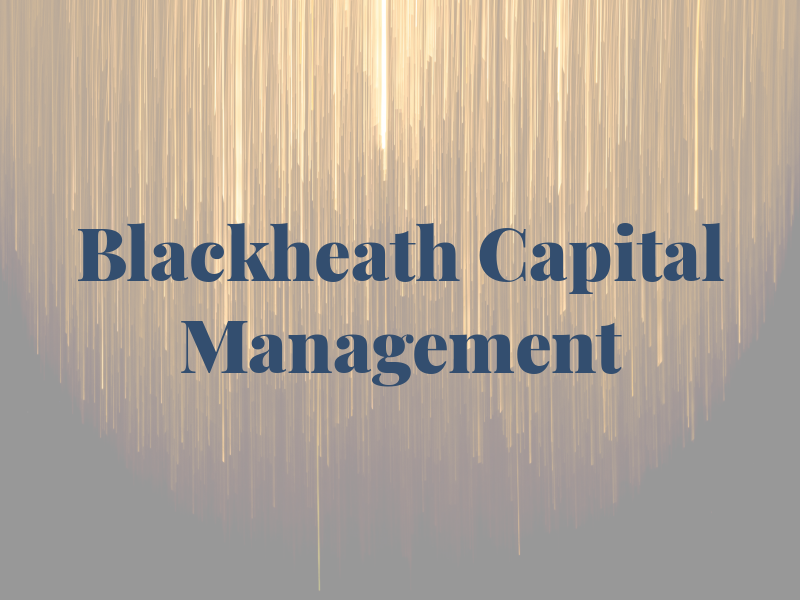 Blackheath Capital Management