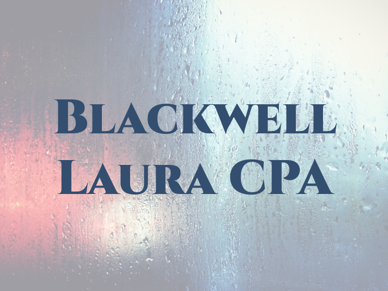 Blackwell Laura CPA
