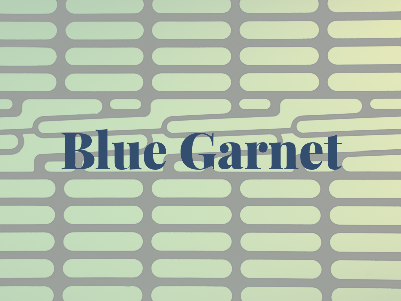 Blue Garnet