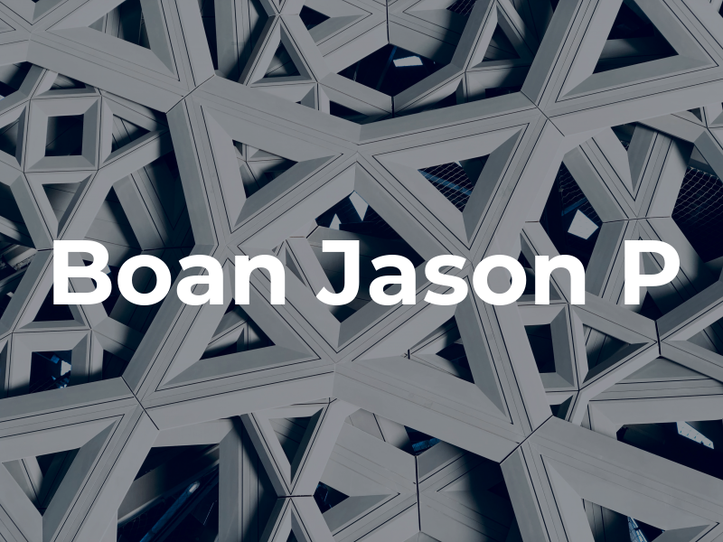 Boan Jason P