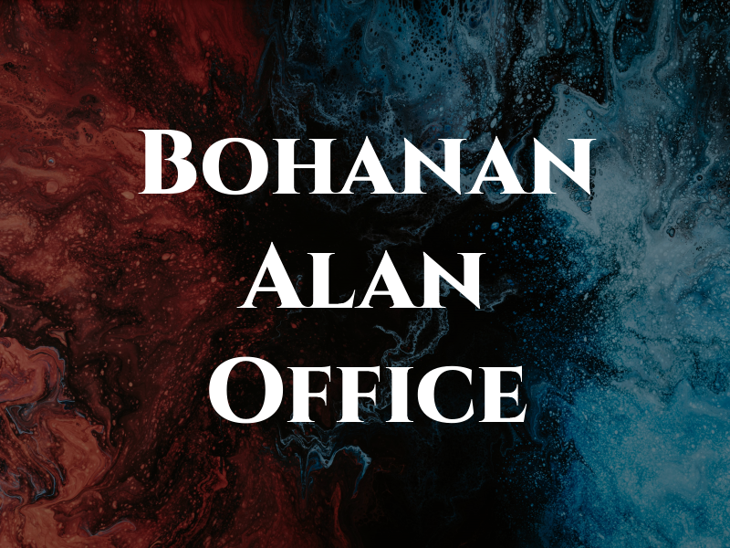 Bohanan Alan R Law Office