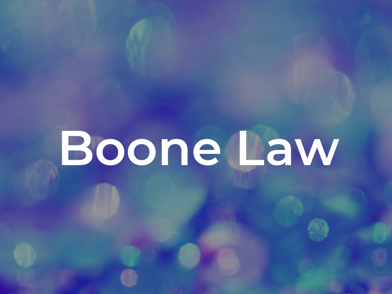 Boone Law