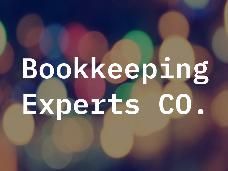 Bookkeeping Experts CO.