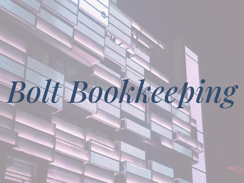 Bolt Bookkeeping