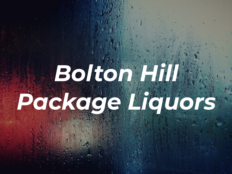 Bolton Hill Package Liquors
