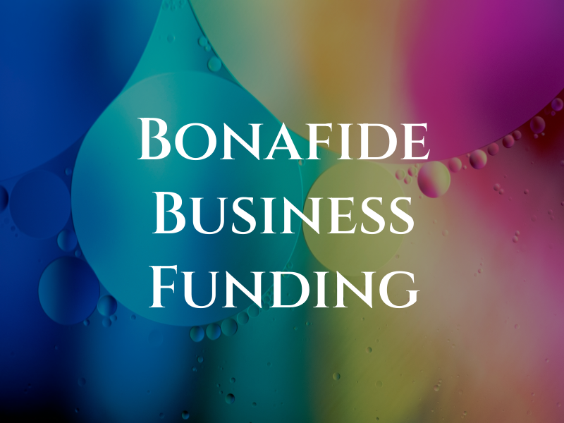 Bonafide Business Funding