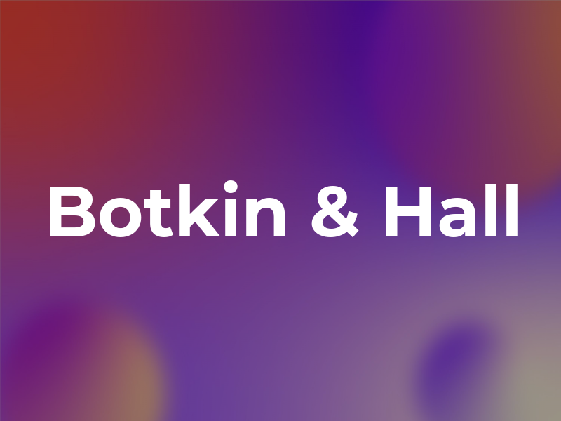Botkin & Hall