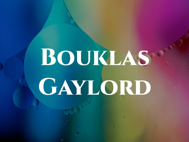 Bouklas Gaylord