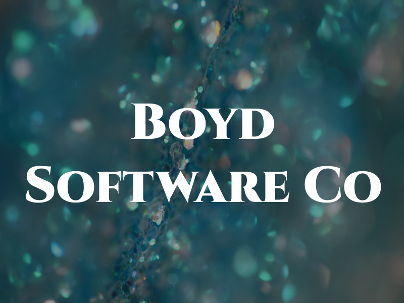 Boyd Software Co