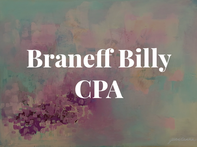 Braneff Billy CPA