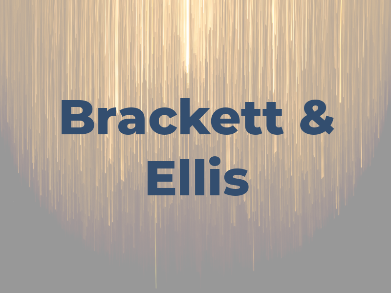 Brackett & Ellis